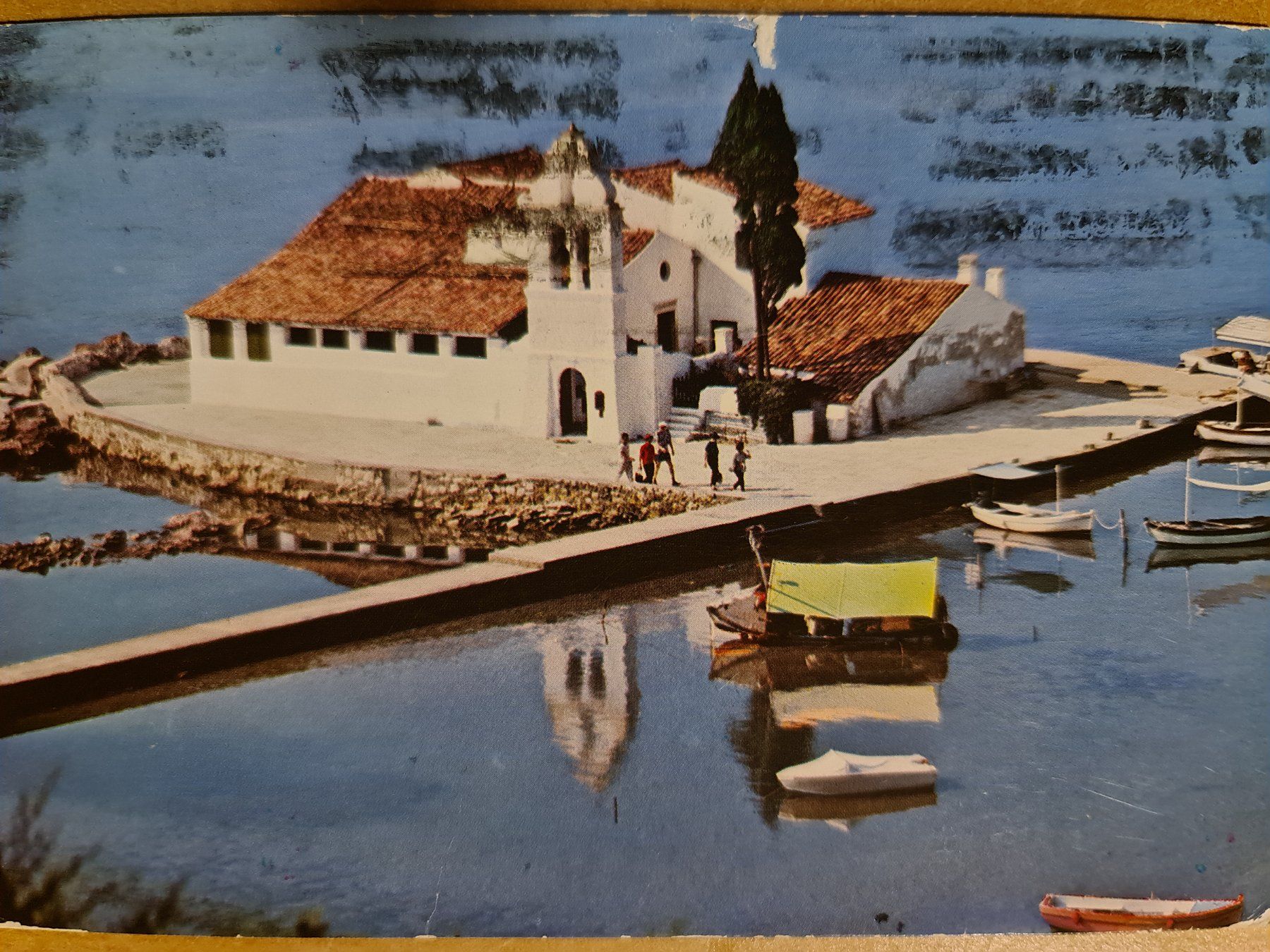 Cartoline postali: Ansichtskarte Korfu Griechenland – Usato da Dintikon venduto da Vexi