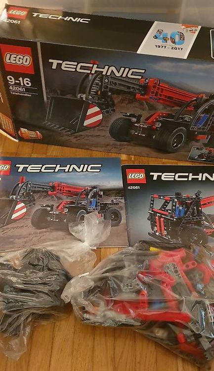 Lego Technik Teleskoplader 1