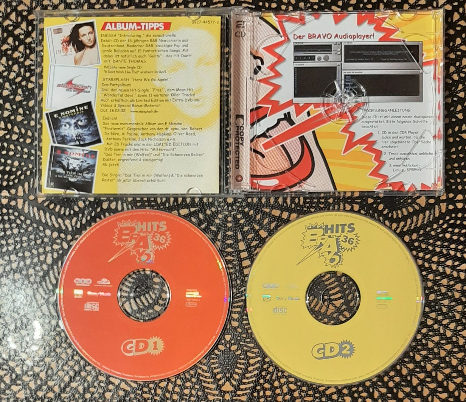 CD: Bravo Hits 36, Doppel CD, 2002, Hit Compilation, Sampler – Usato da Amriswil venduto da Celini3 2