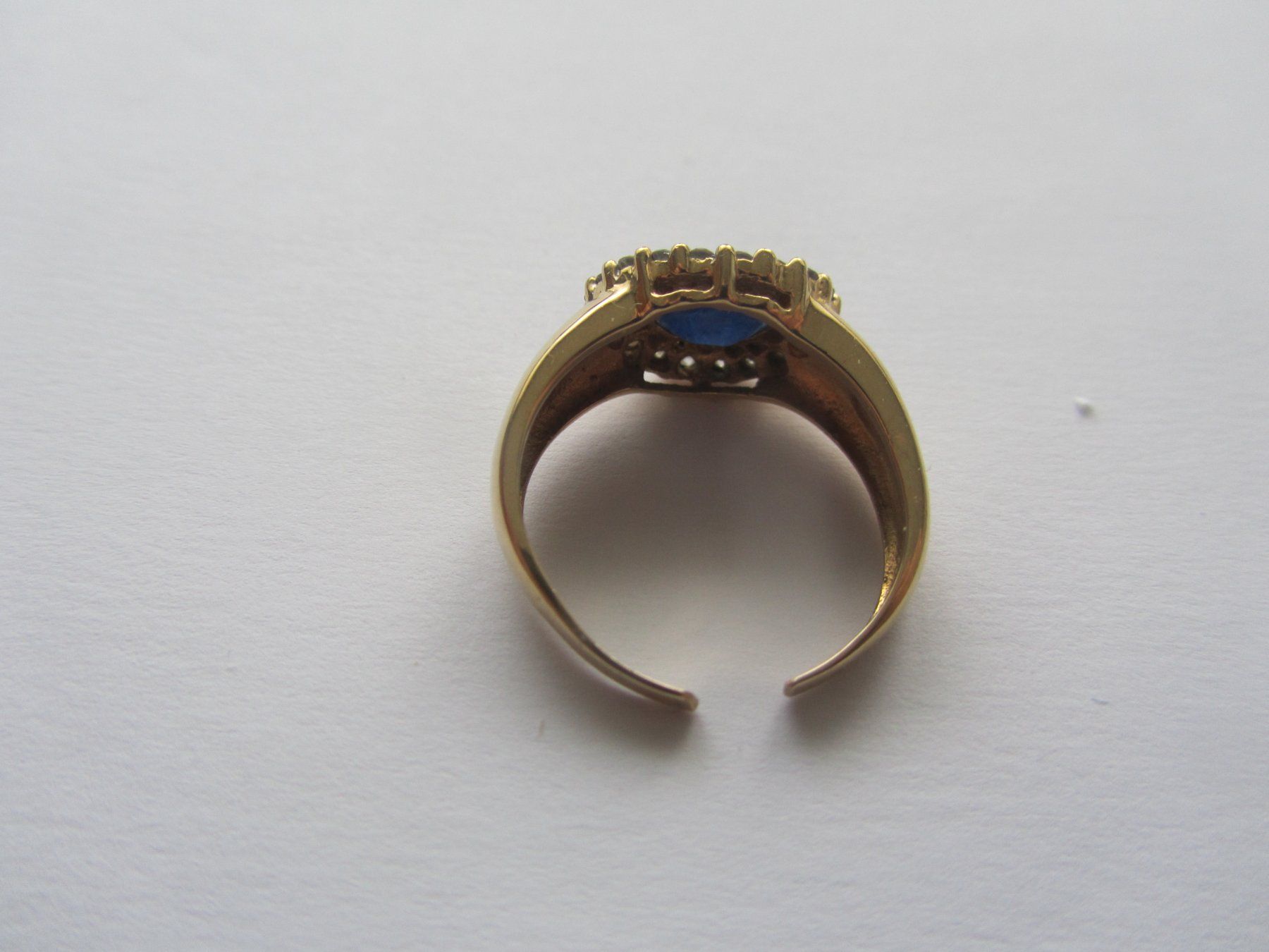 Anelli: Saphir Diamant Ring-18 K.Gold – Usato da Luzern venduto da Lucernauno 5