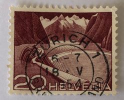 Nr.301 A mit Vollstempel Zürich