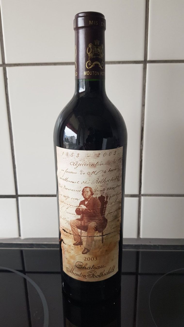 Vino: MOUTON ROTSCHILD 2003 – Nuovo (secondo la descrizione) da Bursinel venduto da Rolesor