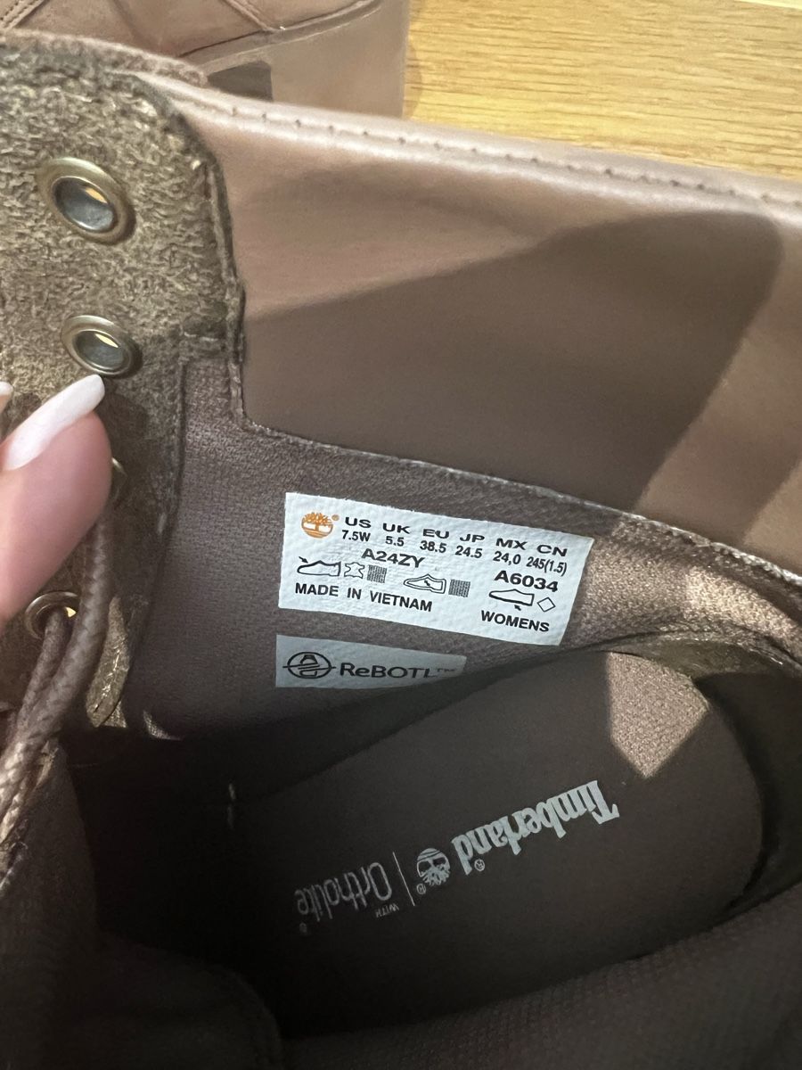 Timberland Scarpe da donna: Herbstliche Timberland Boots Gr. 38.5 – Nuovo (secondo la descrizione) da Dürrenäsch venduto da Fonsi_12 3