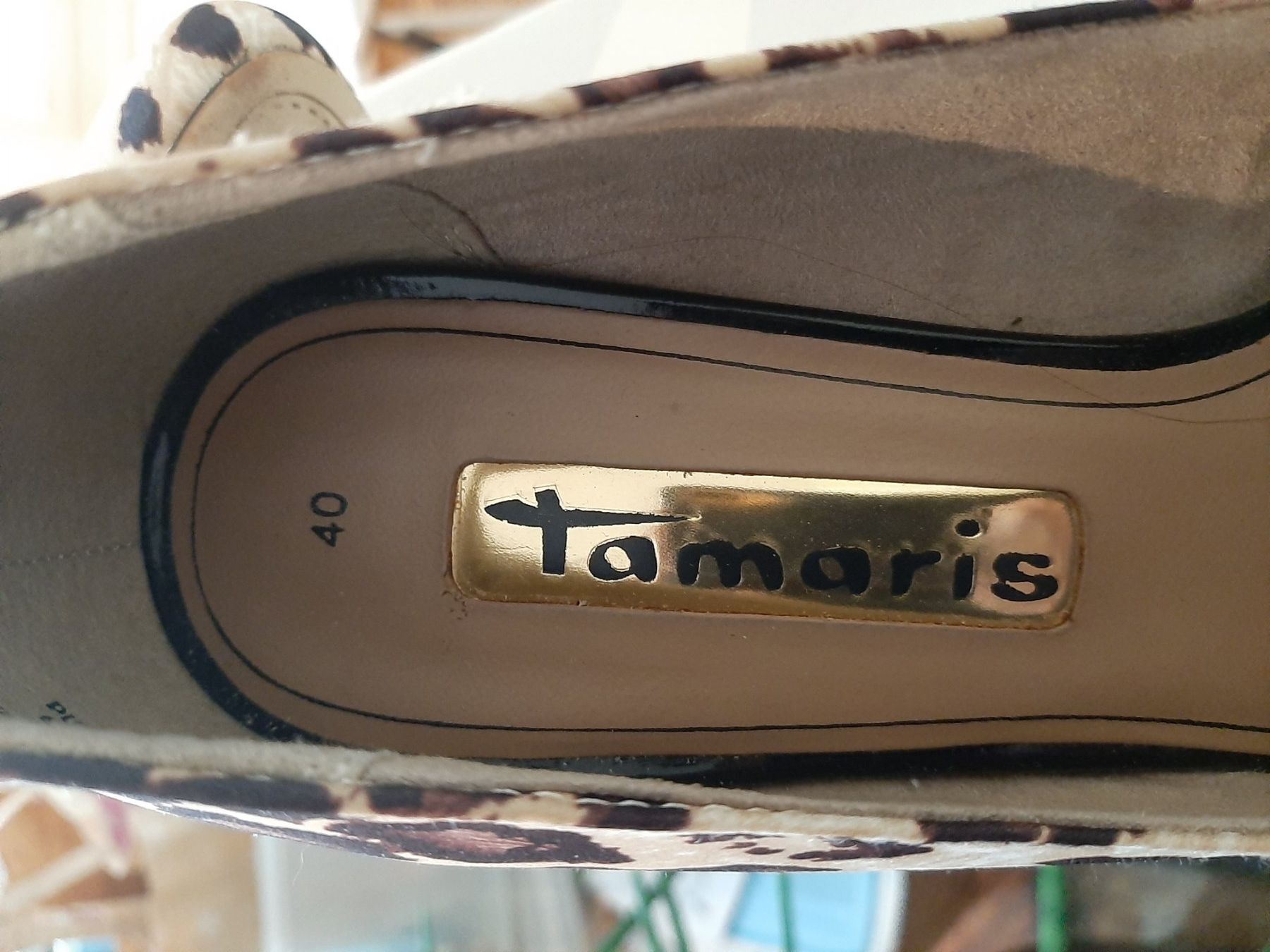 Tamaris Damenschuhe: Damen-Schuh Leopard Gr. 40 mit 10cm-Absatz – Neu (gemäss Beschreibung) aus Zürich von Mr.Dachboden 2