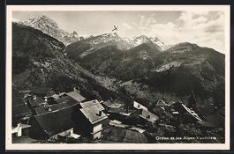 Gryon, Panorama et les Alpes Vaudoises