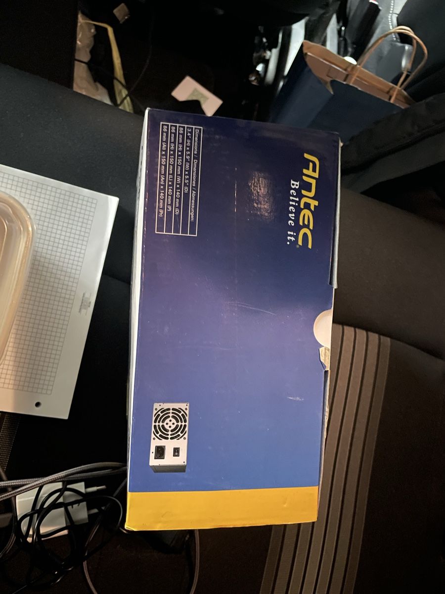 PC: Antec Netzteil für PC – Nuovo e nell'imballaggio originale da Abtwil sg venduto da Kueng.MultiOutlet 1