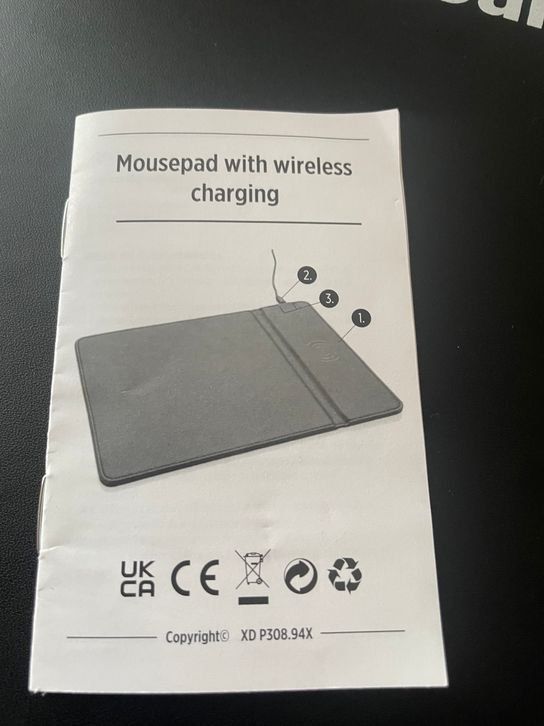 Tappetini per mouse: Mousepad wireless Mausmatte – Nuovo e nell'imballaggio originale da Bergdietikon venduto da antovale 1