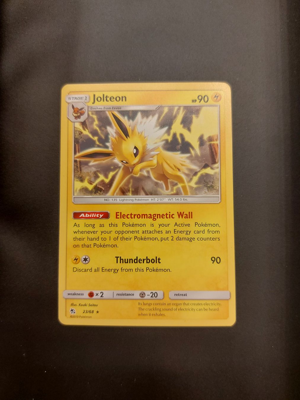 Pokémon Cartes à collectionner: Jolteon #23 Hidden Fates EN – D'occasion à Biasca par Sara_Poke123