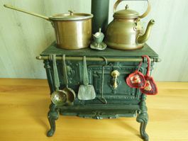 Gusseisernen Holzofen für Kinder
