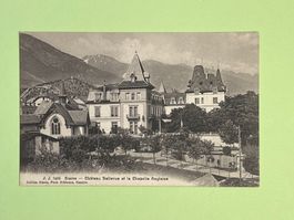 Sierre - Château Bellevue et la Chapelle Anglaise