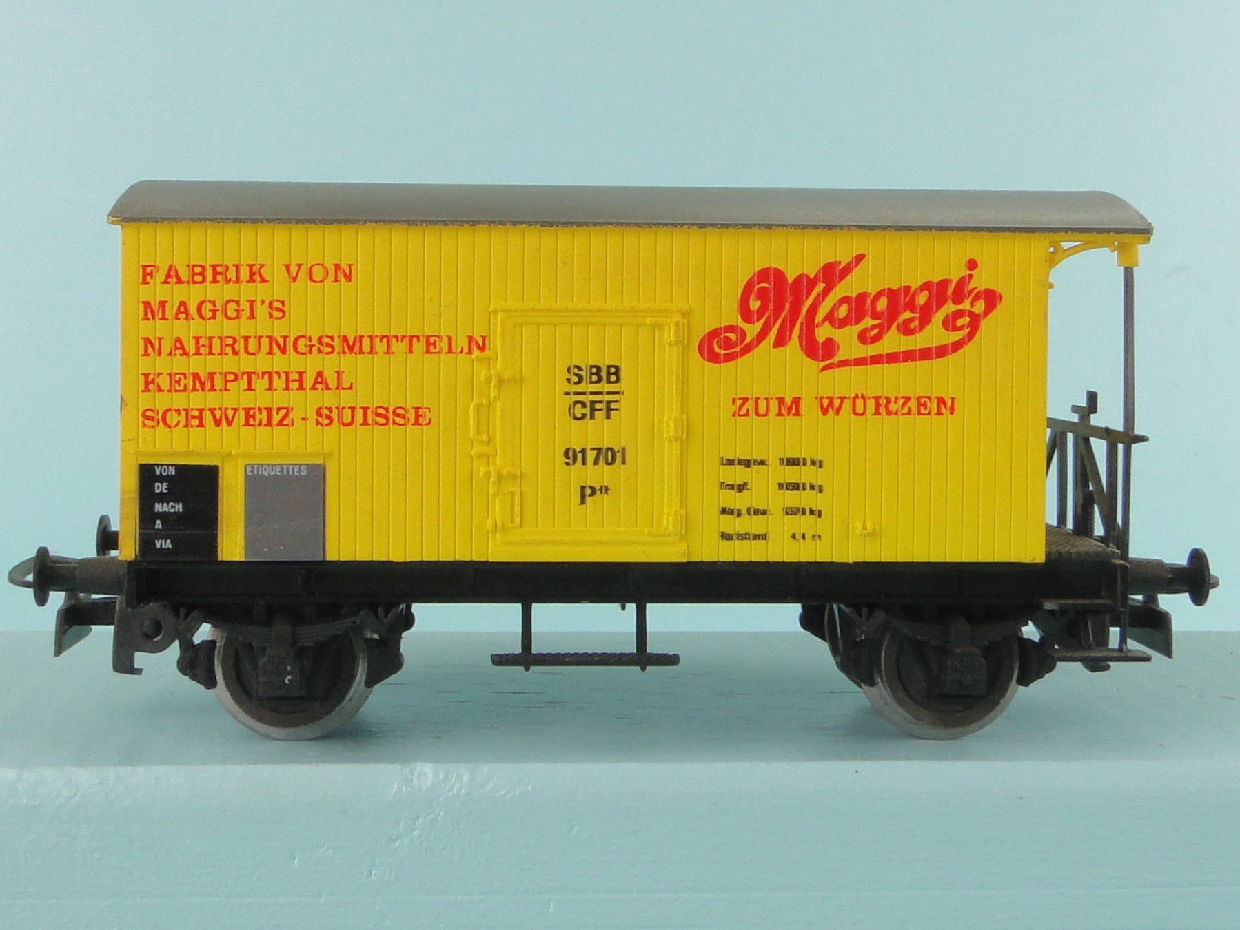 Modellini di ferrovie: Ruco 2102 Maggi – Usato da Bülach venduto da cann11 4