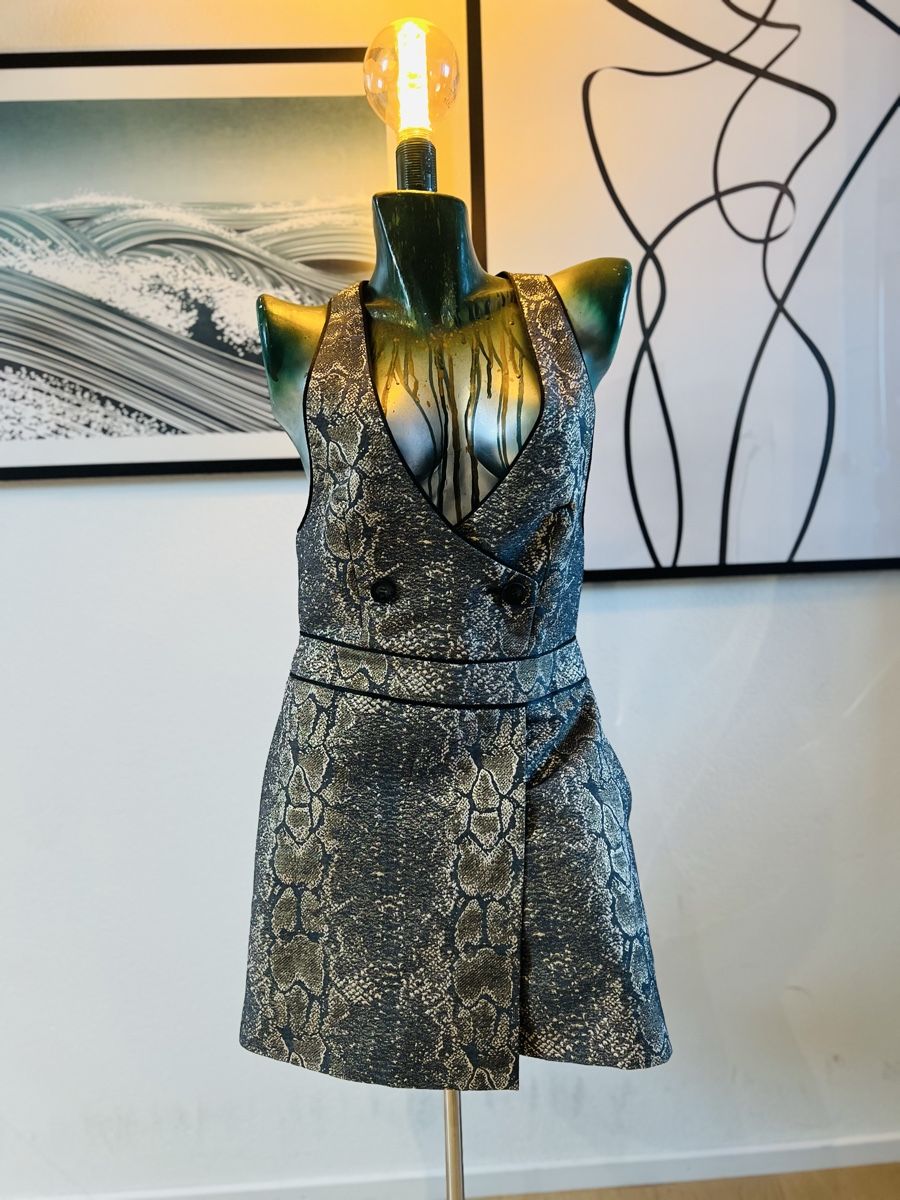 Morgan Tute: Morgan Jumpsuit, Gr. 36, Schlangenmuster – Nuovo (secondo la descrizione) da Murten venduto da Rebelle_en_Style