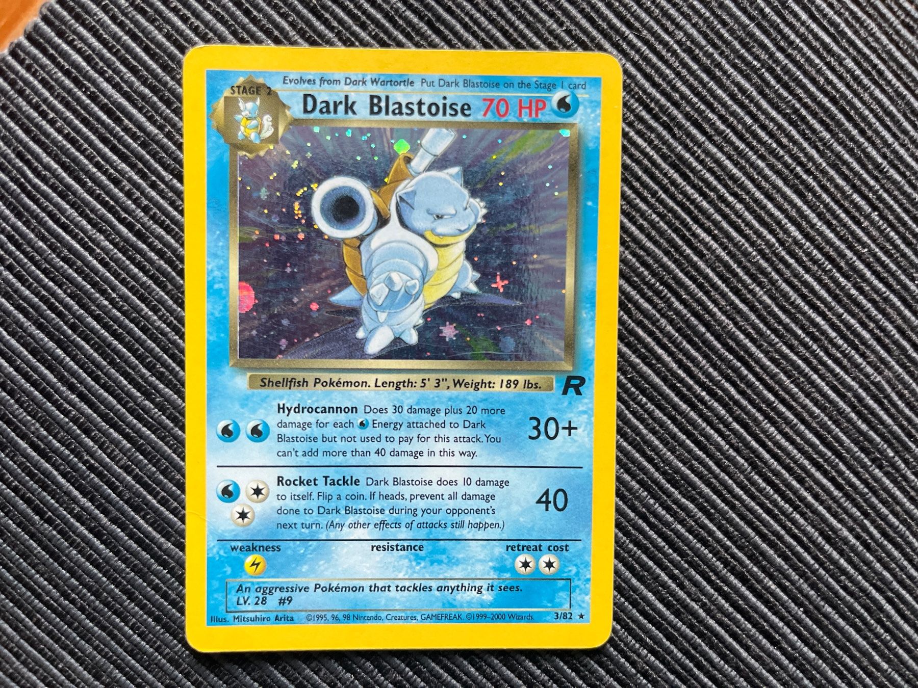 Pokémon Carte collezionabili: Pokemon Dark Blastoise holo Team Rocket Set englisch – Usato da Wabern venduto da Collectfun