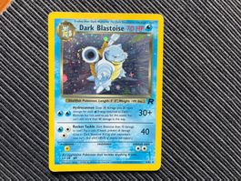 Pokemon Dark Blastoise holo Team Rocket Set englisch
