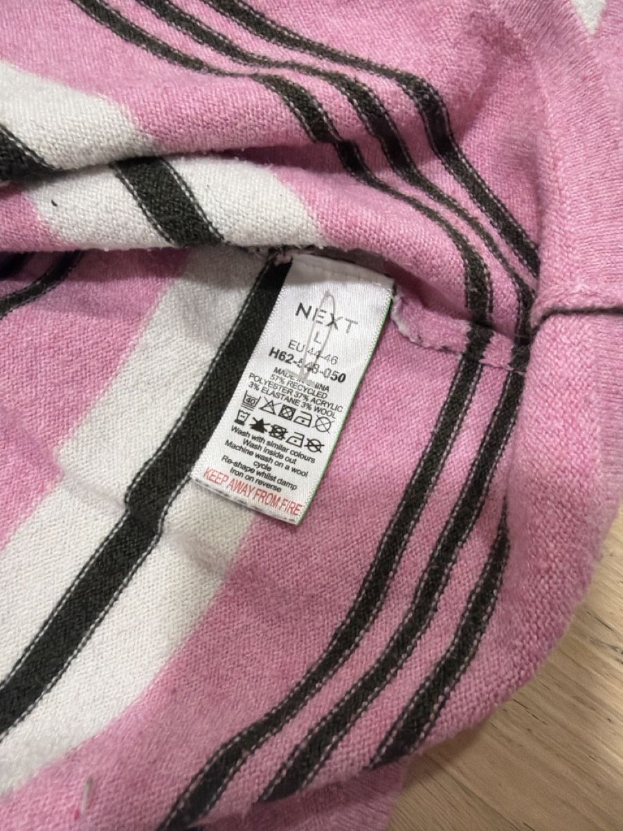 Next Maglioni & Felpe: NEXT Pullover mit Polokragen, gestreift, Gr. L – Usato da Effretikon venduto da MaisonNade 3