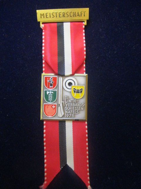 Medaglie: Linth Verbandsschiessen Näfels 1978 - Meisterschaft – Nuovo (secondo la descrizione) da Luzern venduto da Horoskop1