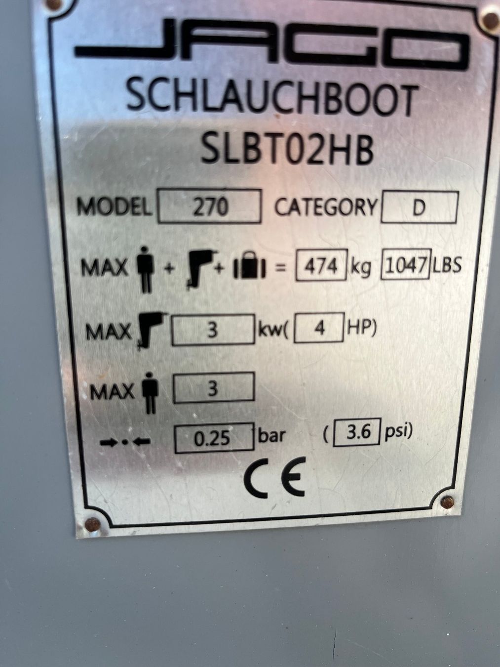Bateaux: Schlauchboot mit Festboden – D'occasion à Cudrefin par Xam05 5