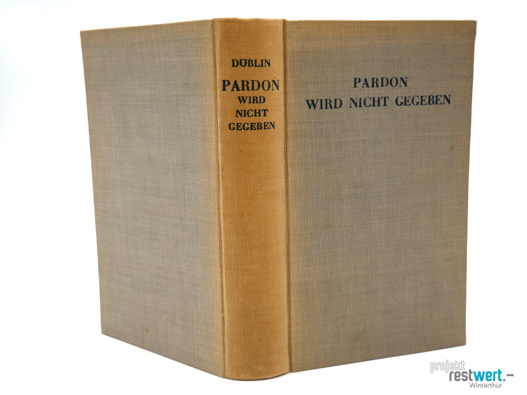 Libri: ALFRED DÖBLIN -  Pardon wird nicht gegeben – Usato da Winterthur venduto da Restwert_Winterthur 1