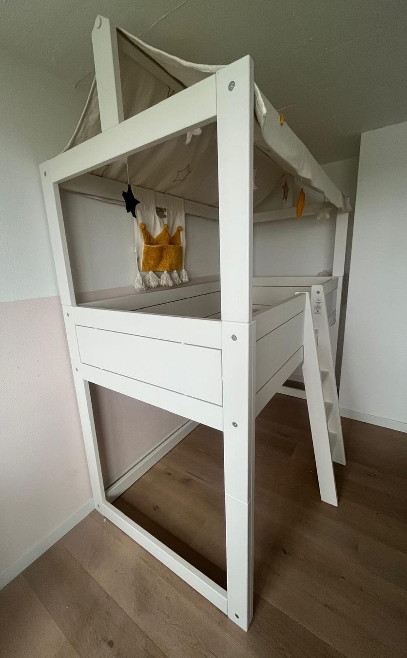 Lifetime Brands Letti: Lit enfant Lifetime 4 en 1 blanc – Usato da Evilard venduto da Capa40 1