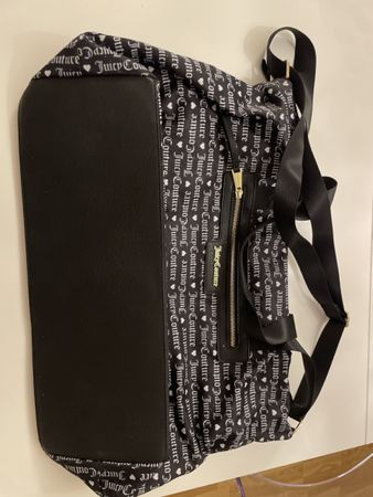 Juicy Couture Tasche schwarz weiss neuwertiger Zustand