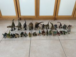 Konvolut Dinosaurier Figuren, Schleich und andere Hersteller