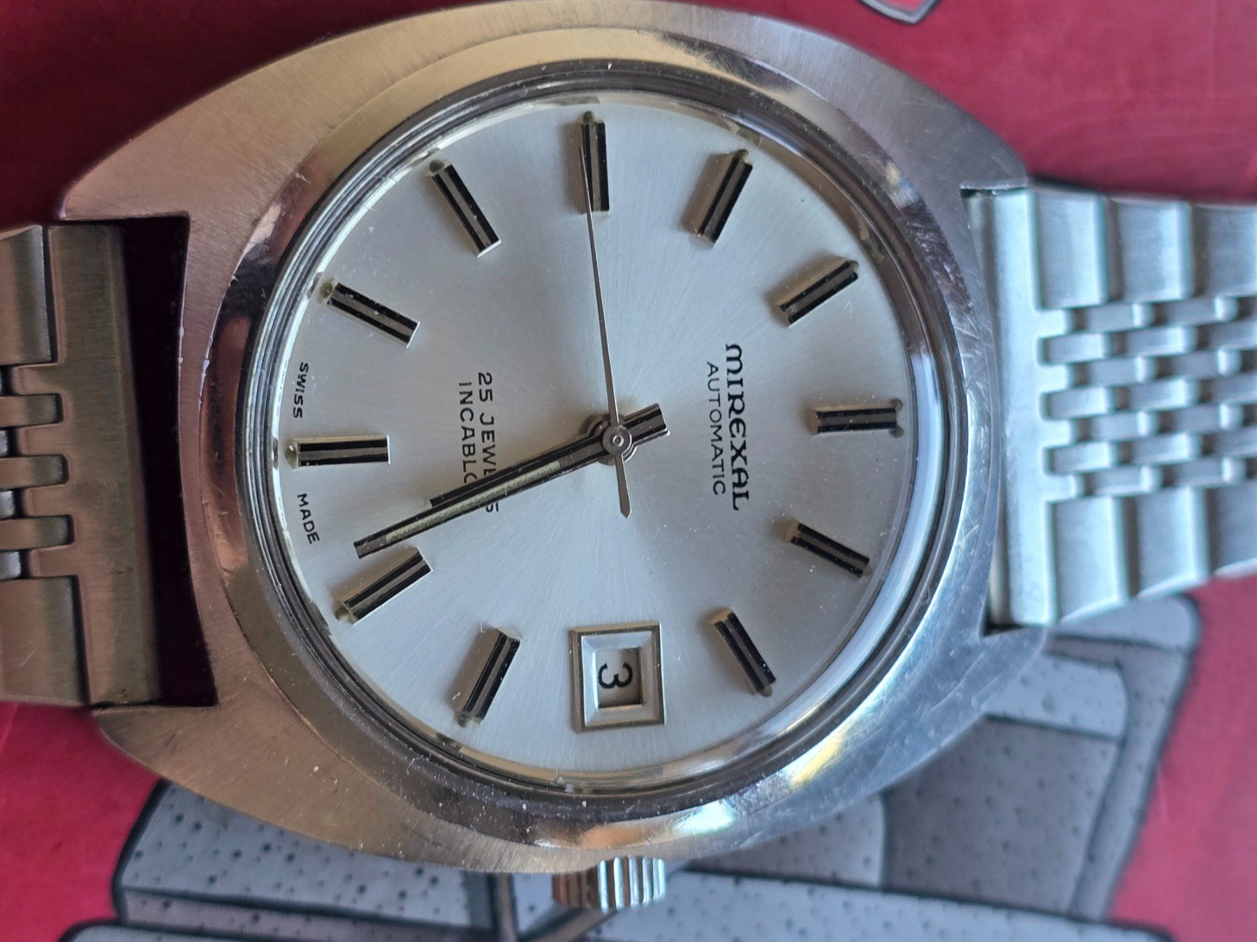 Mirexal Uhren: 28 Mirexal Automatic  Date 25 Jewels – Gebraucht aus Muri AG von Corredor 1