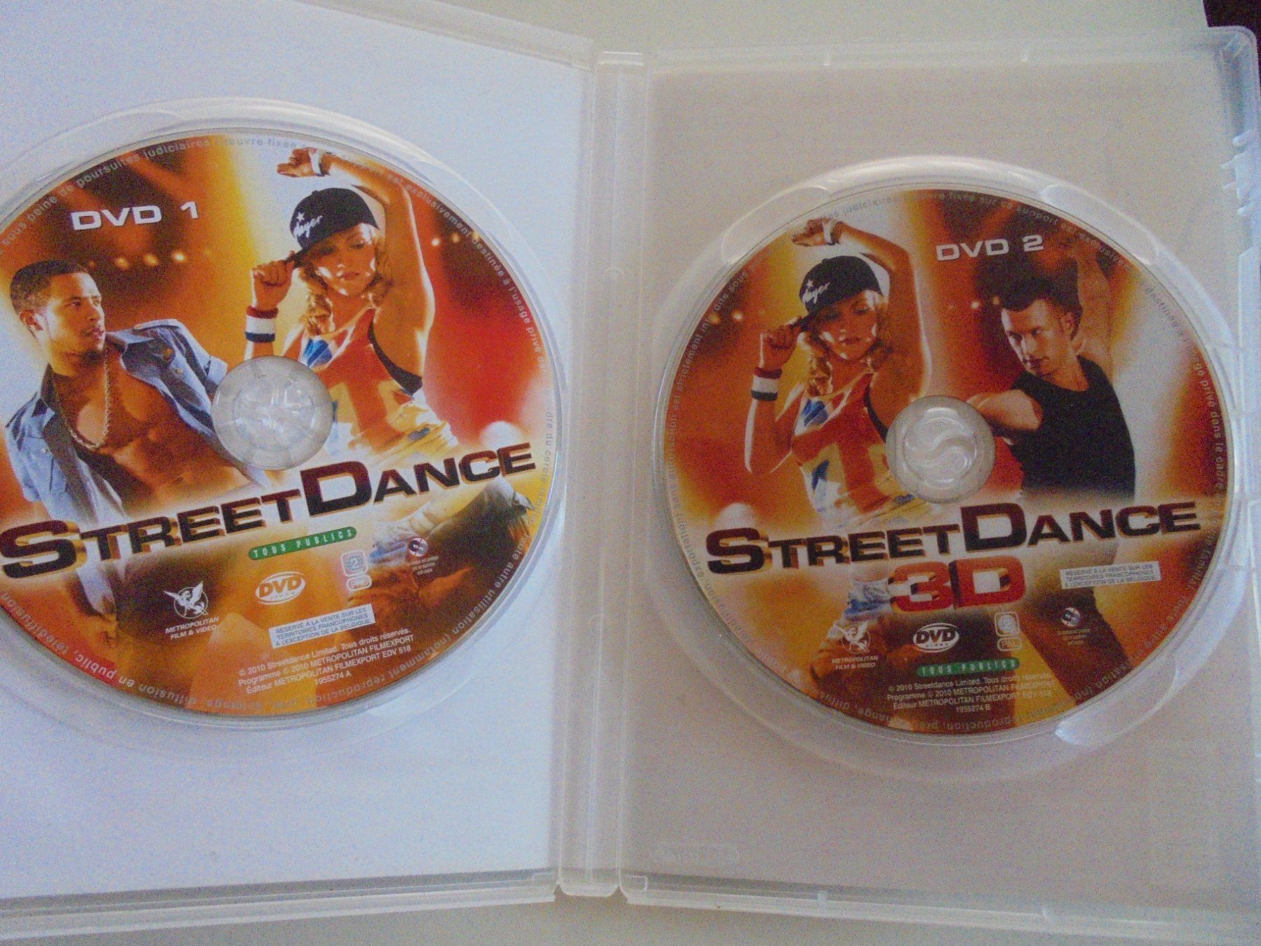 Tutti i DVDs: " Street Dance " 3D, 2 x DVD – Usato da Crissier venduto da Promopost 2
