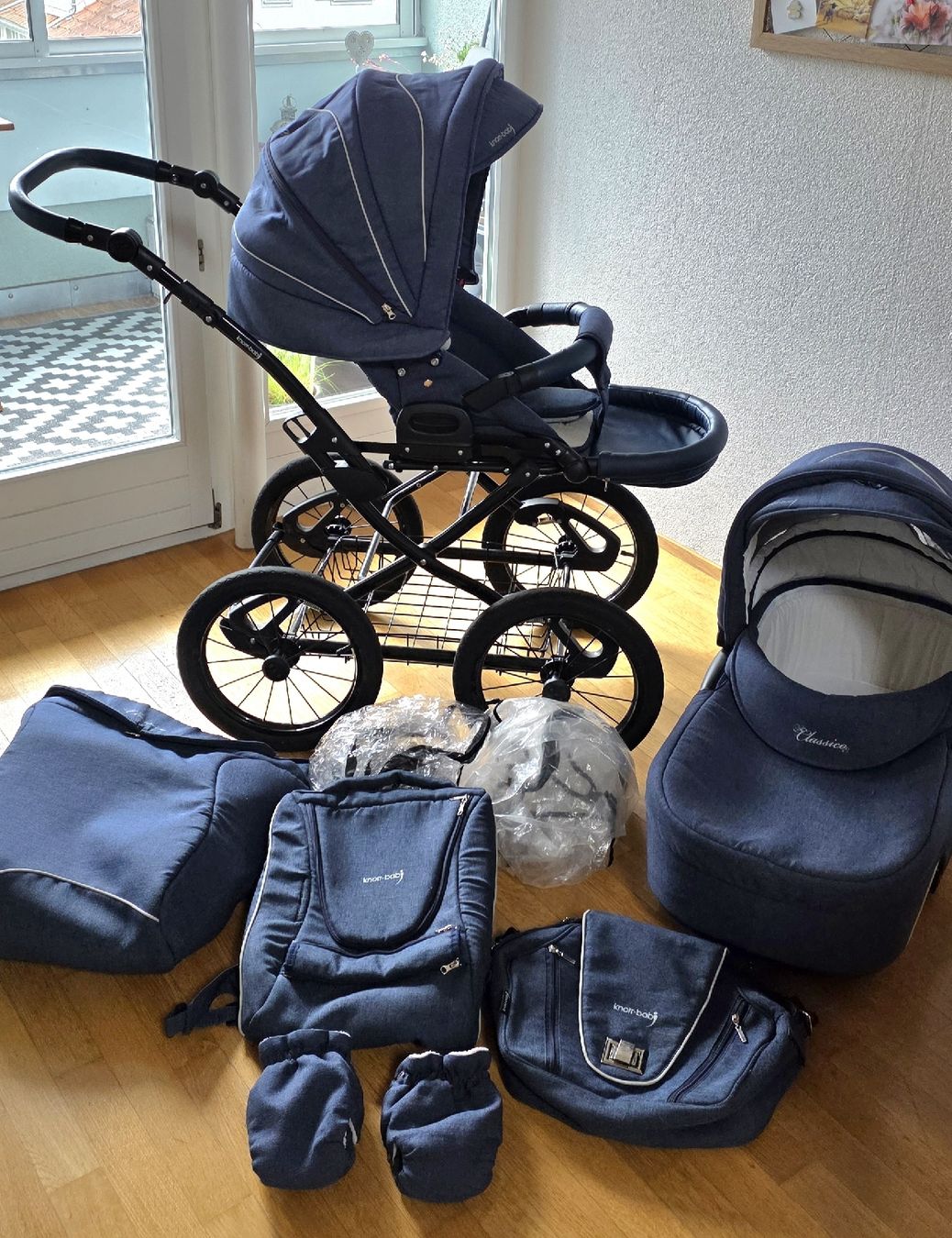 Knorr Baby Carrozzine: Kombi Kinderwagen  – Usato da Unterseen venduto da _wuscheli- 1