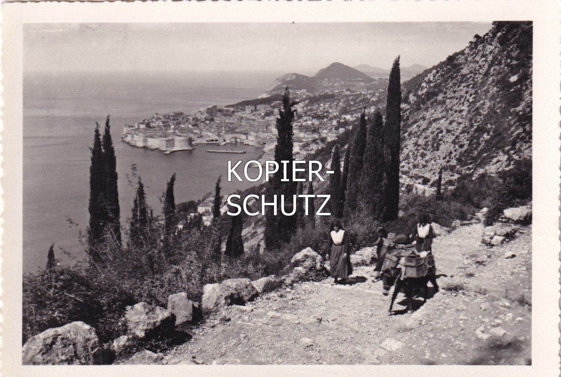 Cartoline postali: Dubrovnik (Panorama, belebt) /mp – Usato da Hombrechtikon venduto da Rudolf07