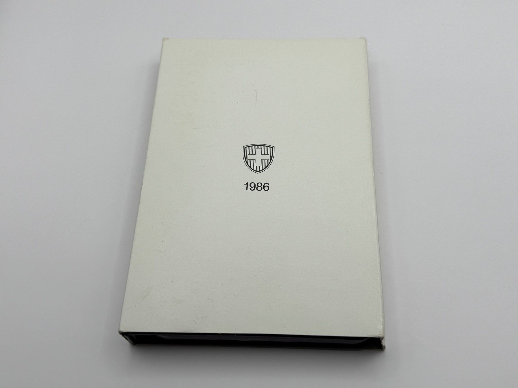 Tutti le monete: Schweizer Münzsatz 1986 Proof Stempelglanz PP – Nuovo (secondo la descrizione) da Luzern venduto da Cabriolet 6