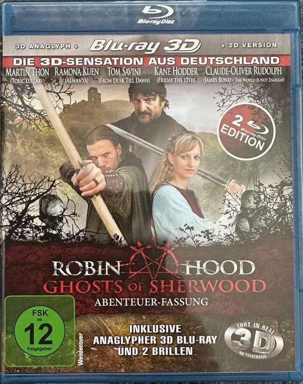 Robin Hood Ghosts of Sherwood 3D Blu-ray (Gebraucht) in Beringen für ...