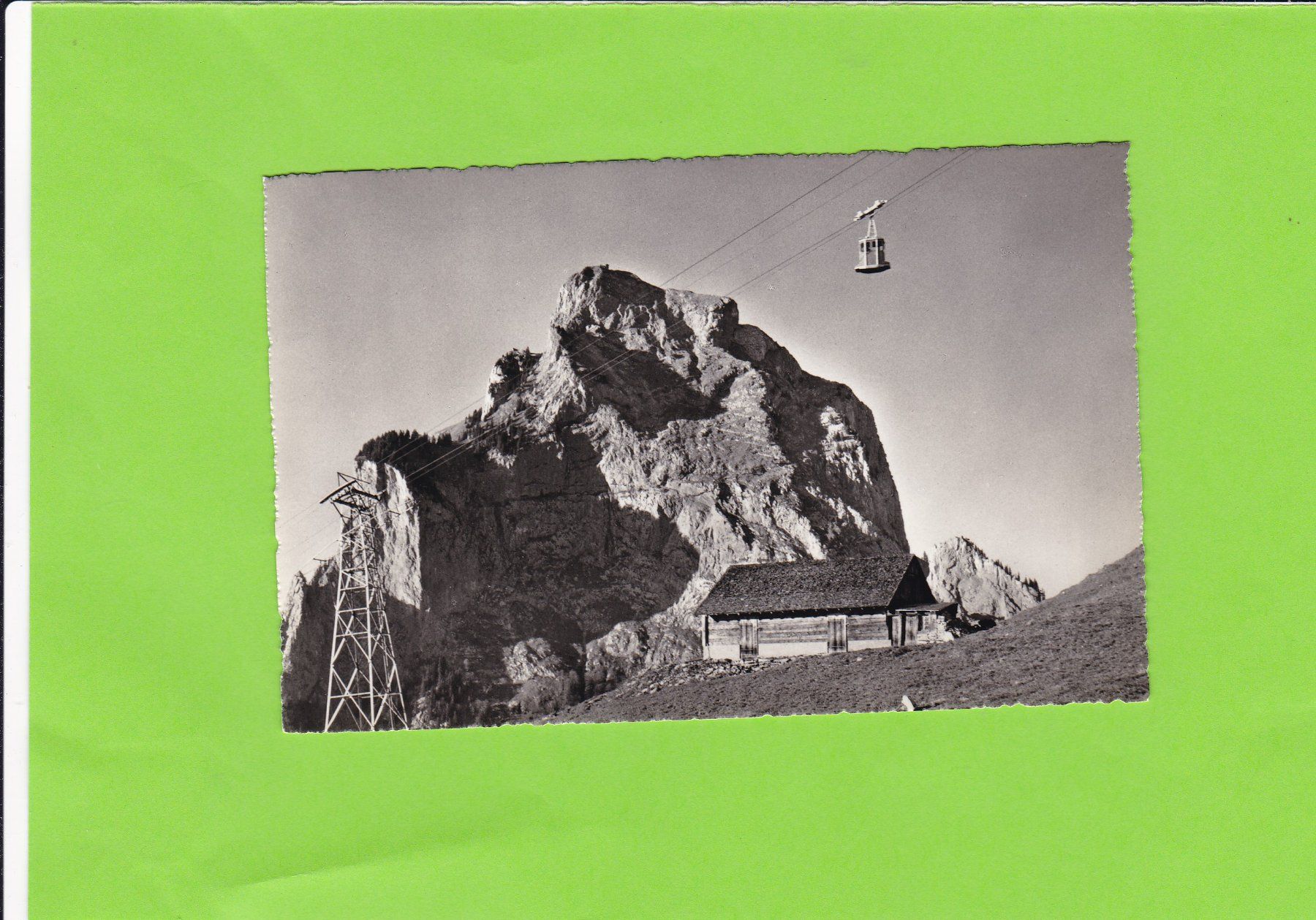 Cartoline postali: Seilbahn Rickenbach-Rotenfluh – Usato da St. Peterzell venduto da neckertal