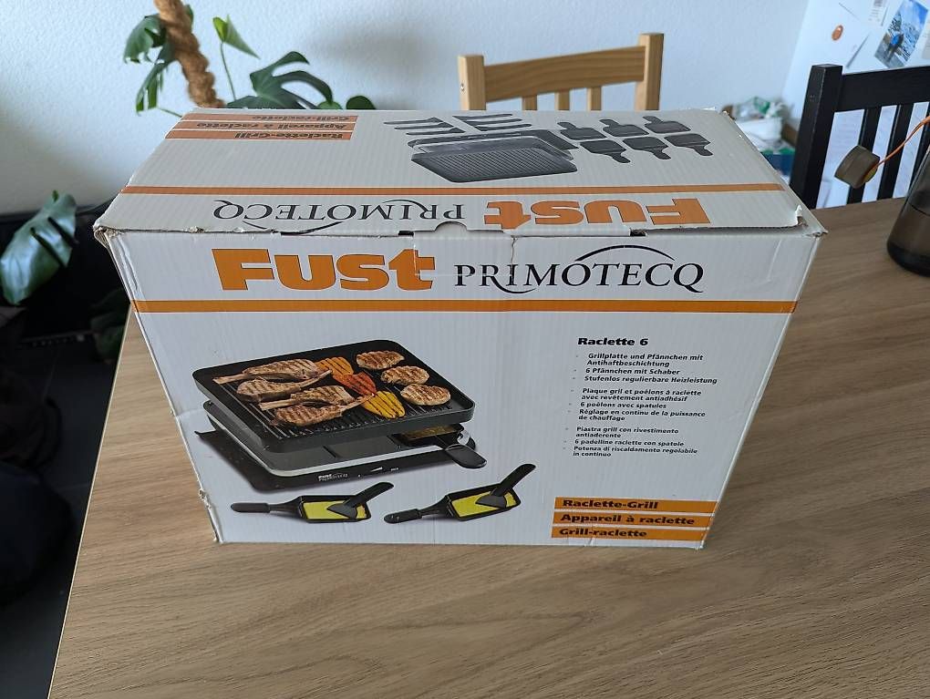 Küchengeräte: Primotecq Raclette 6 mit Grillplatte – Gebraucht aus Bern von deb_t8fl