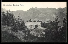 AK Flums, Alpenkurhaus Oberberg