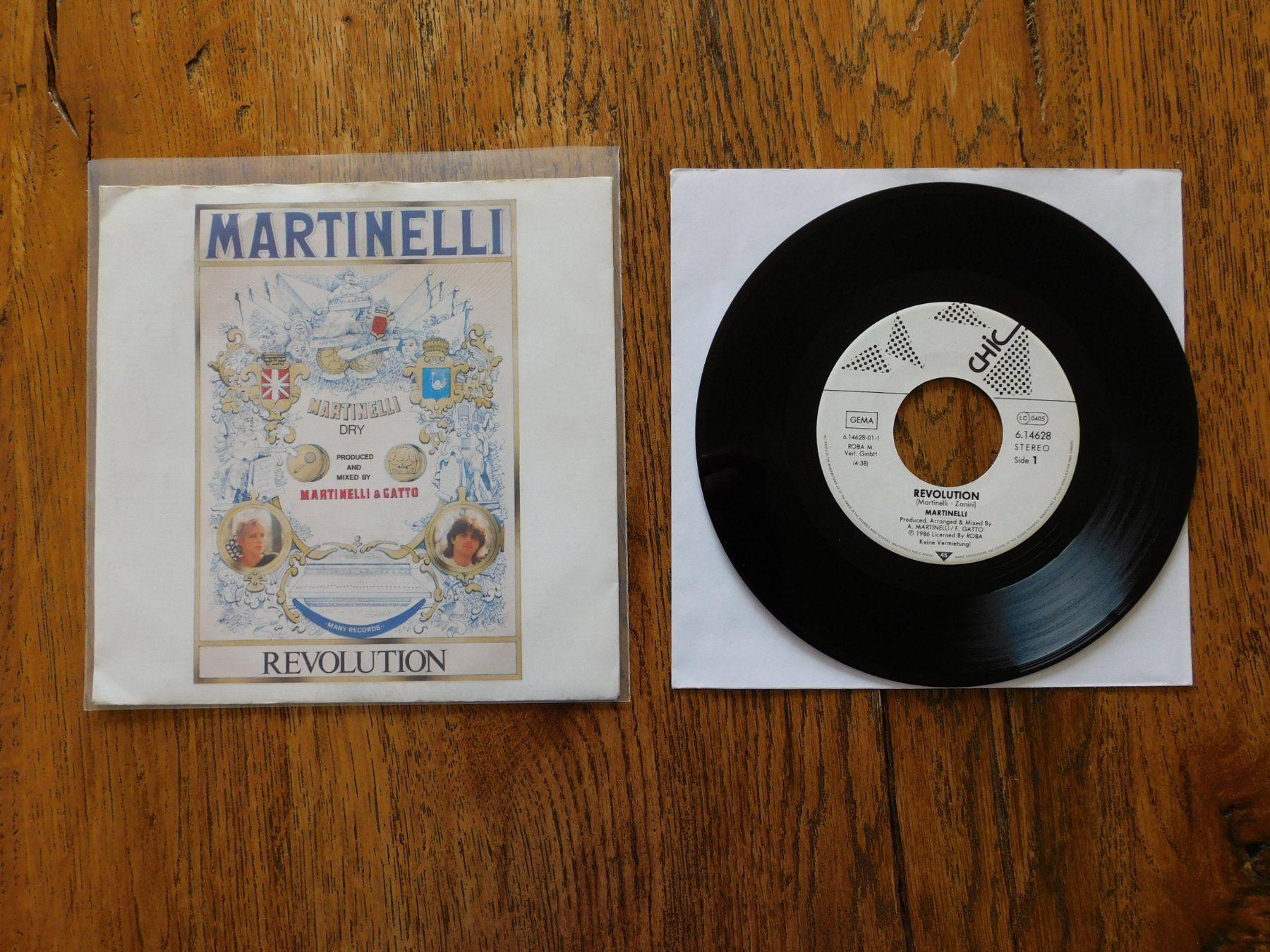 Dischi in vinile: Martinelli – Revolution – Usato da Emmenbrücke venduto da lamorak