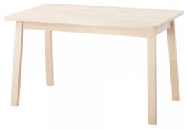 NORRÅKER Table, birch