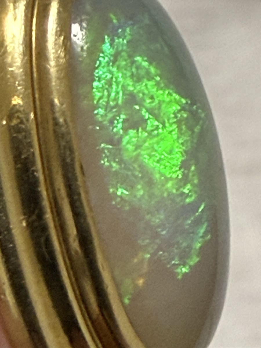 Bagues: Ring Gold 18k mit Opal – D'occasion à Oberhof par RealStone 5