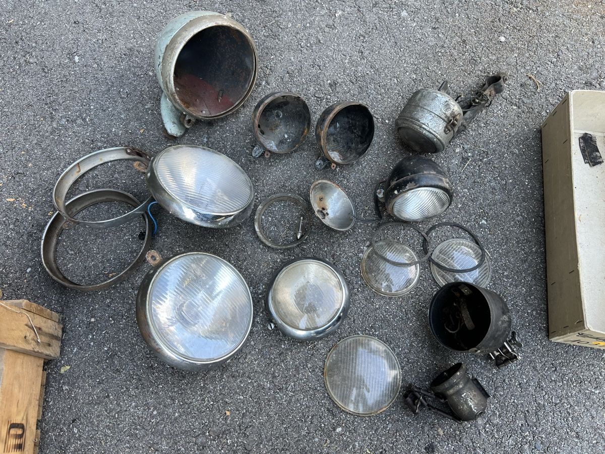 Hella Scheinwerfer: Lot Scheinwerfer Motorrad Oldtimer Lampen Hella – Gebraucht aus Theilingen von ovi123