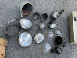 Lot Scheinwerfer Motorrad Oldtimer Lampen Hella