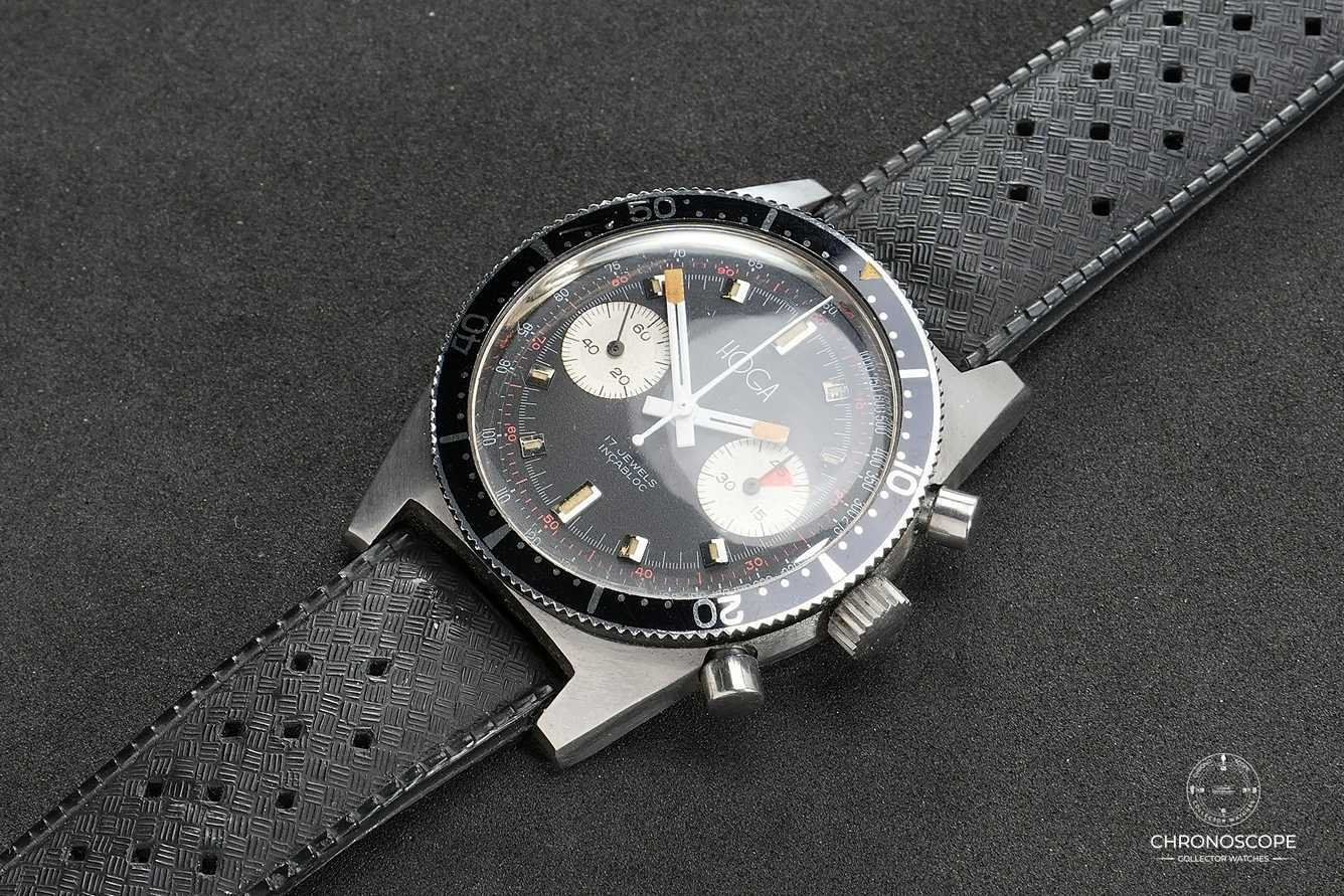 Valjoux Orologi: HOGA Skin Diver Chronograph Valjoux 23 – Usato da Luzern venduto da ChronoScope6004 2