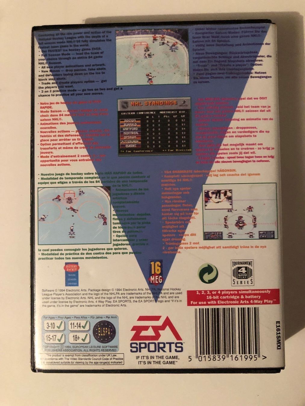 Sega Giochi: NHL 95 für Sega Mega Drive – Usato da Kestenholz venduto da Mad18 1