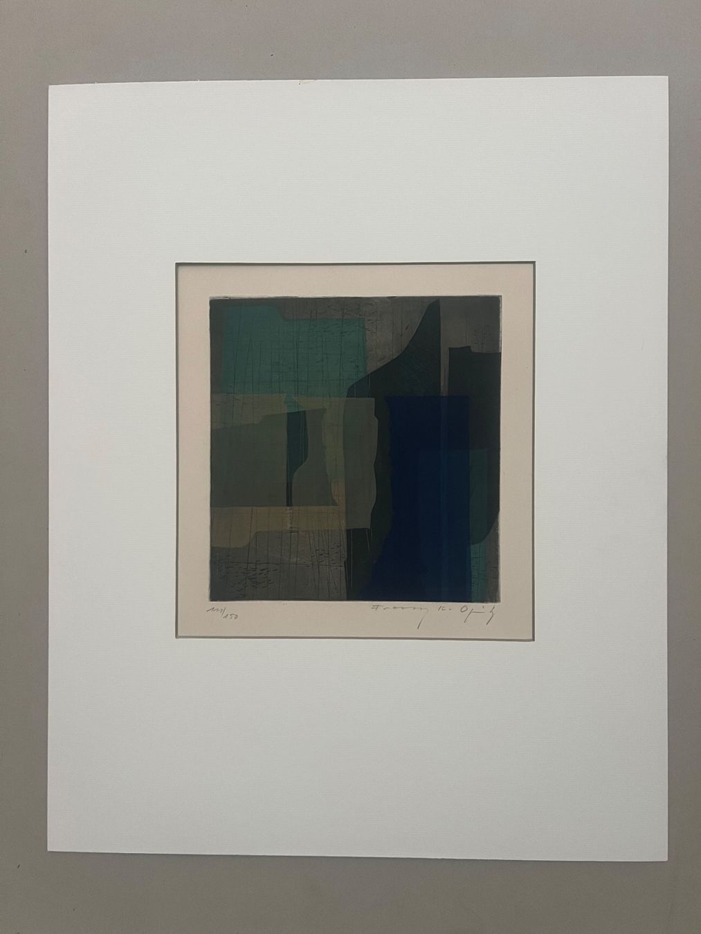 Grafica & Litografie: Franz K. Opitz, handsigniert, nummeriert – Usato da Rain venduto da Pic-Ass 1