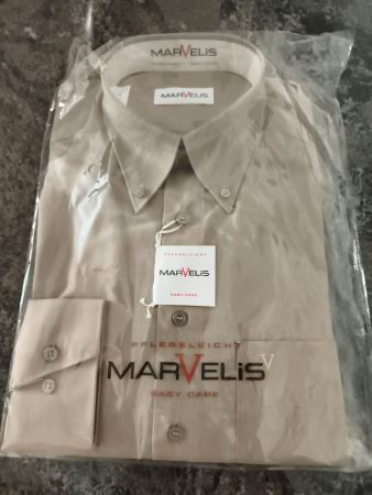 MARVELIS Hemd Gr. 41 Kragenweite 39/40 - Pflegeleicht Top