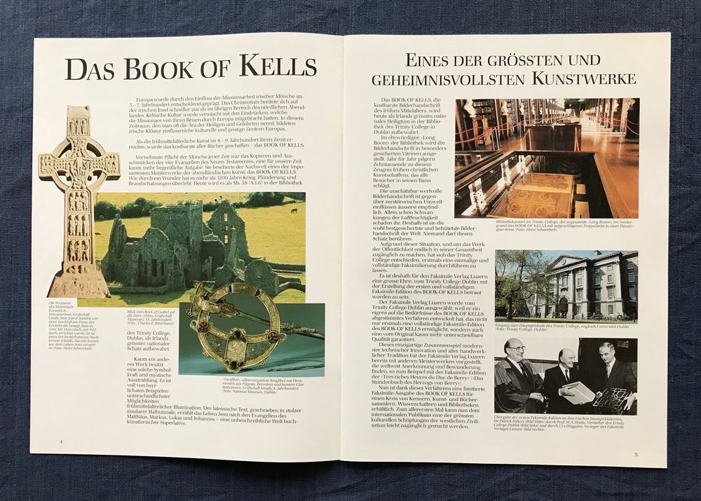 Dokumentations-Mappe "THE BOOK OF KELLS" 9
