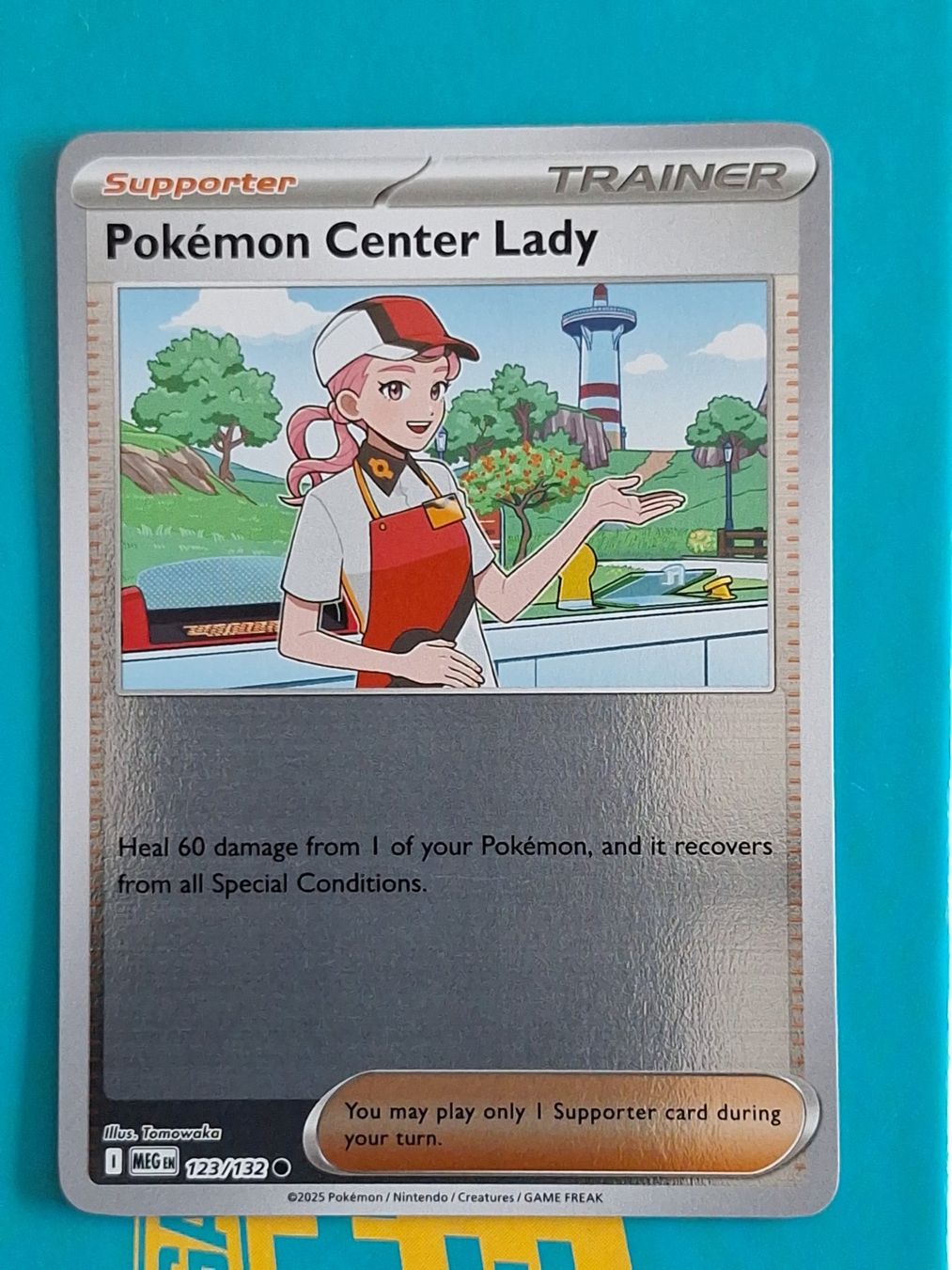 Pokémon Carte collezionabili: Center Lady - Reverse Holo Pokemon Mega Evolution #1.8 – Usato da Altstätten SG venduto da GGsGameshop