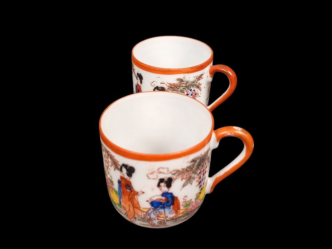 Tazze: ASIA Kaffeetassen 3er Geisha-Ware – Usato da Hünenberg venduto da Restwert_Zug 3
