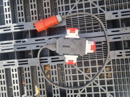 Stromverteiler 380V / 16A Eurostecker