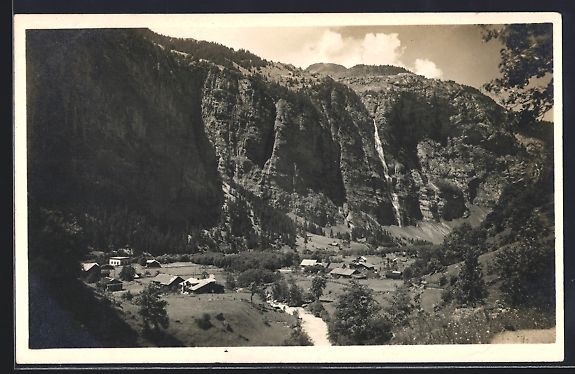 Cartoline postali: Stechelberg bei Lauterbrunnen, Panorama  – Usato da Berlin venduto da bartko-reher
