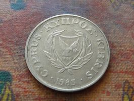 CHYPRE  10  Cents  1983