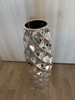 Silber Vase, neuwertig, für Blumen oder Dekoration